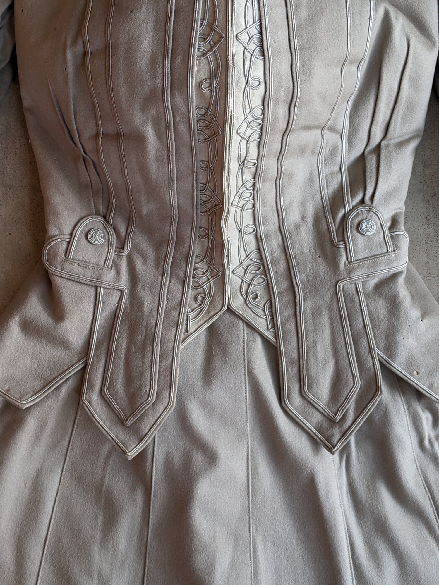 1905-1906 Grey Wool Ensemble | Study + Display