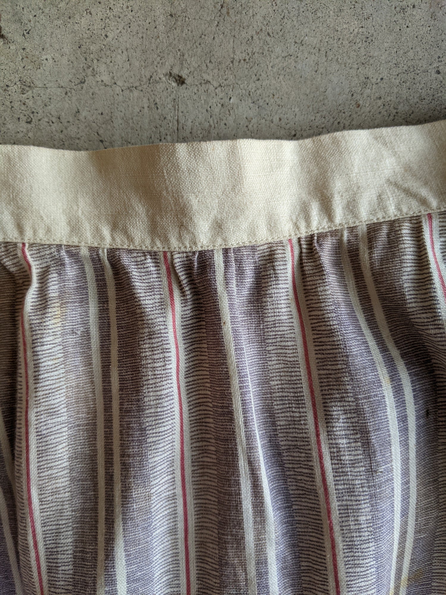 1880s Cotton Dress + Skirt