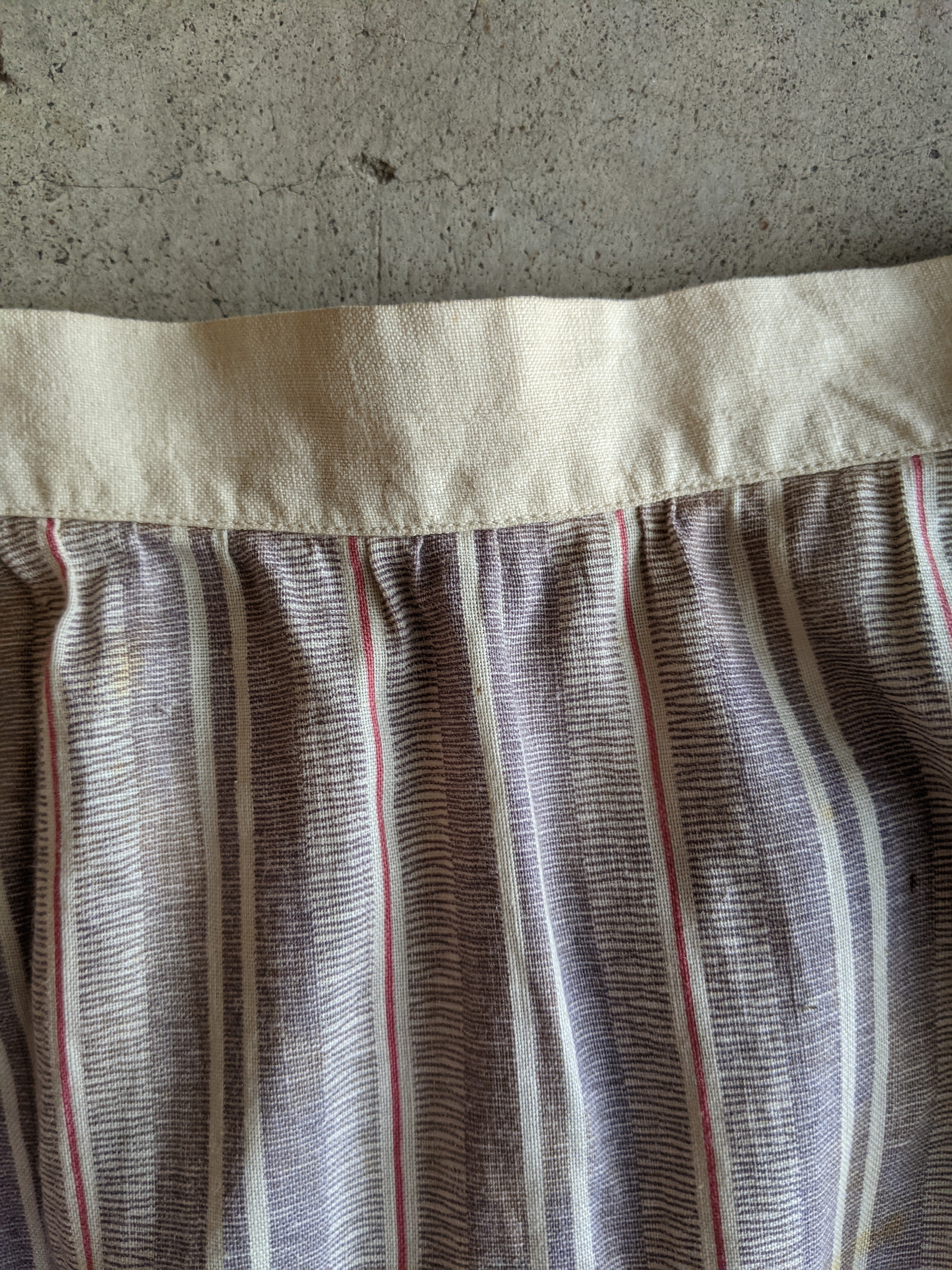 1880s Cotton Dress + Skirt
