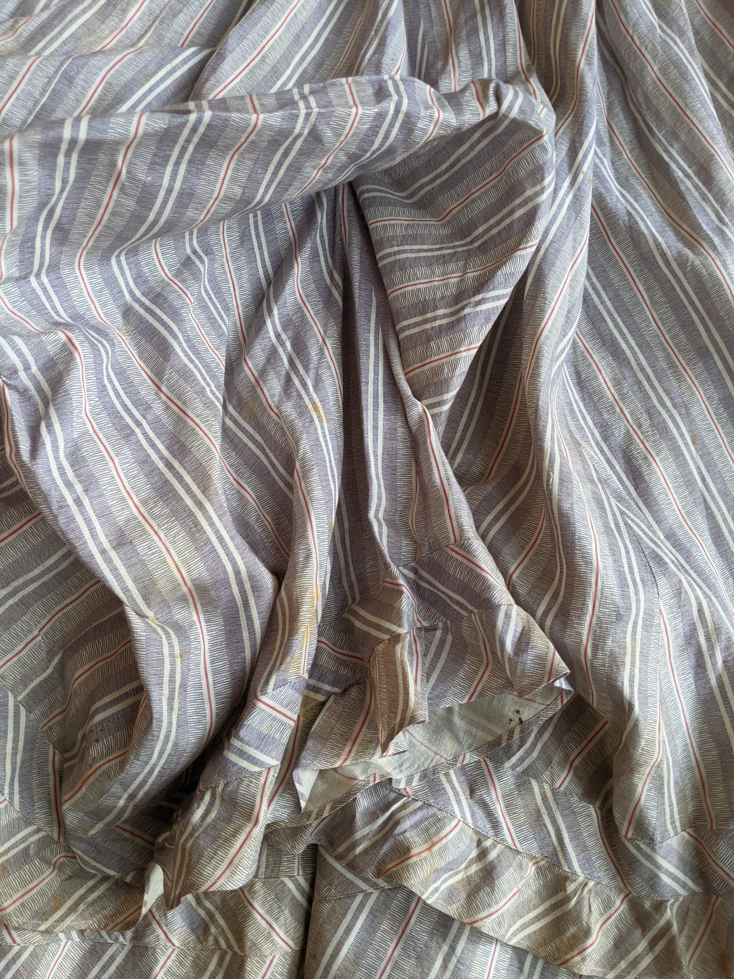 1880s Cotton Dress + Skirt