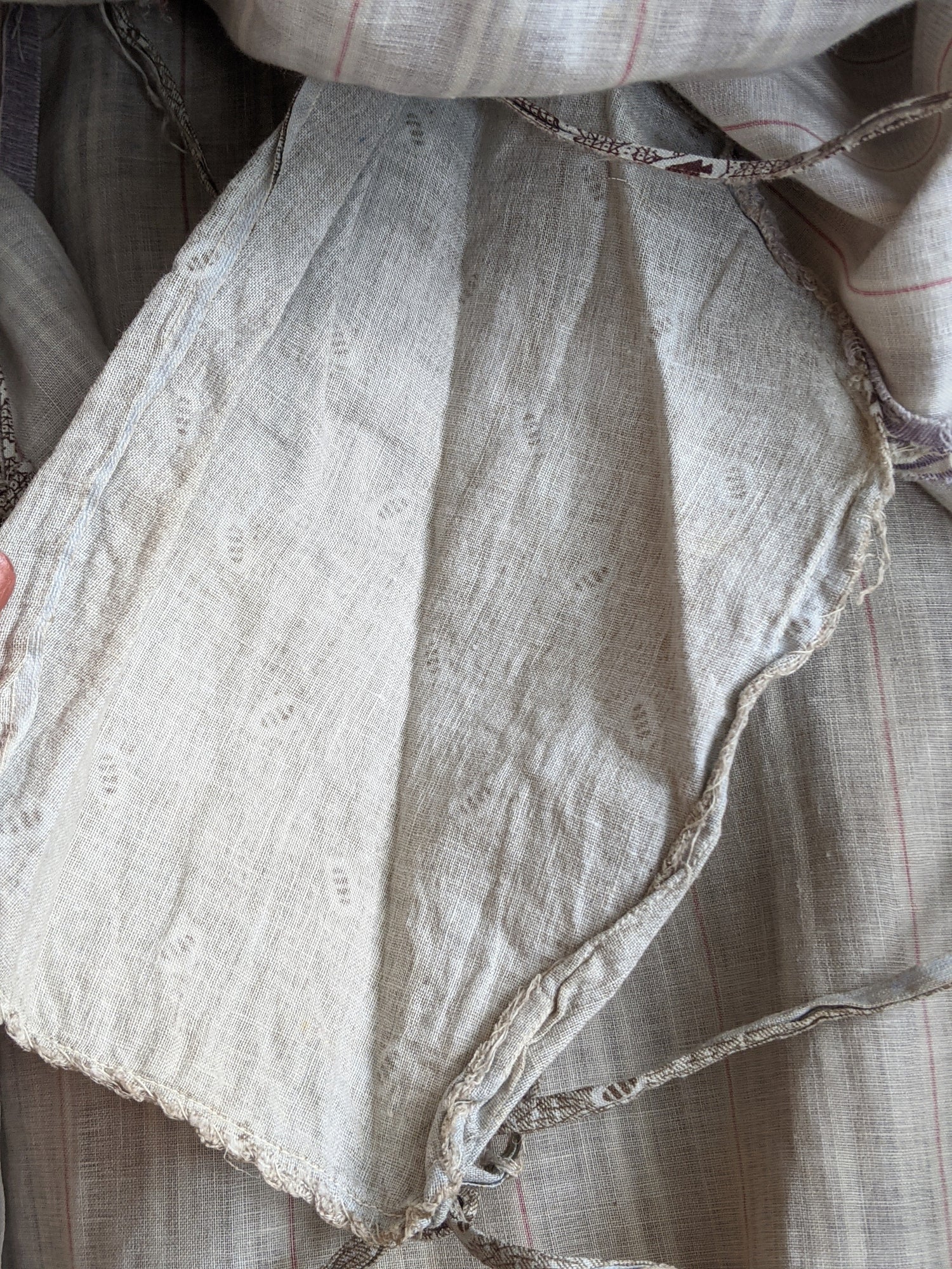 1880s Cotton Dress + Skirt