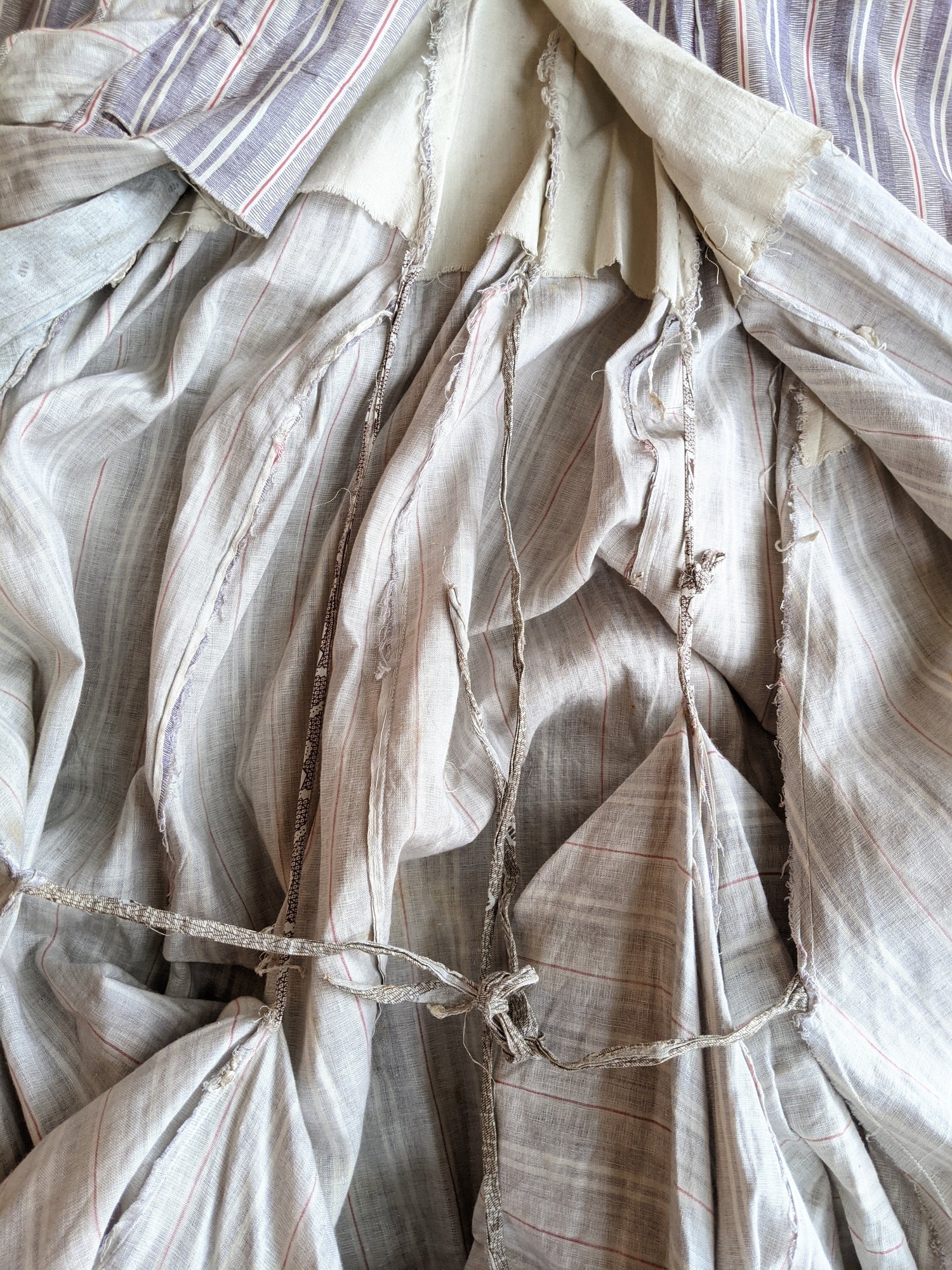 1880s Cotton Dress + Skirt