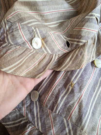 1880s Cotton Dress + Skirt