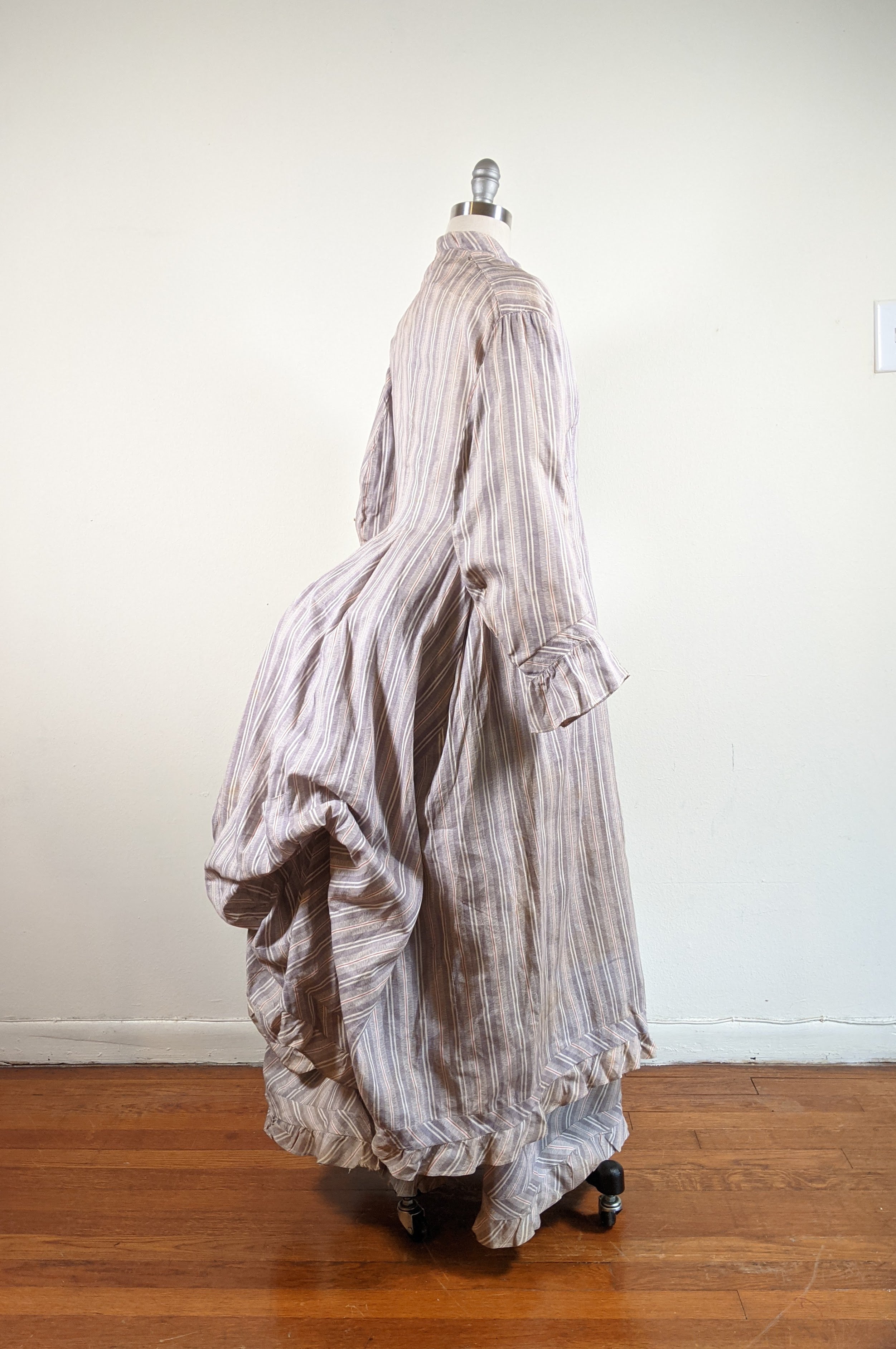 1880s Cotton Dress + Skirt