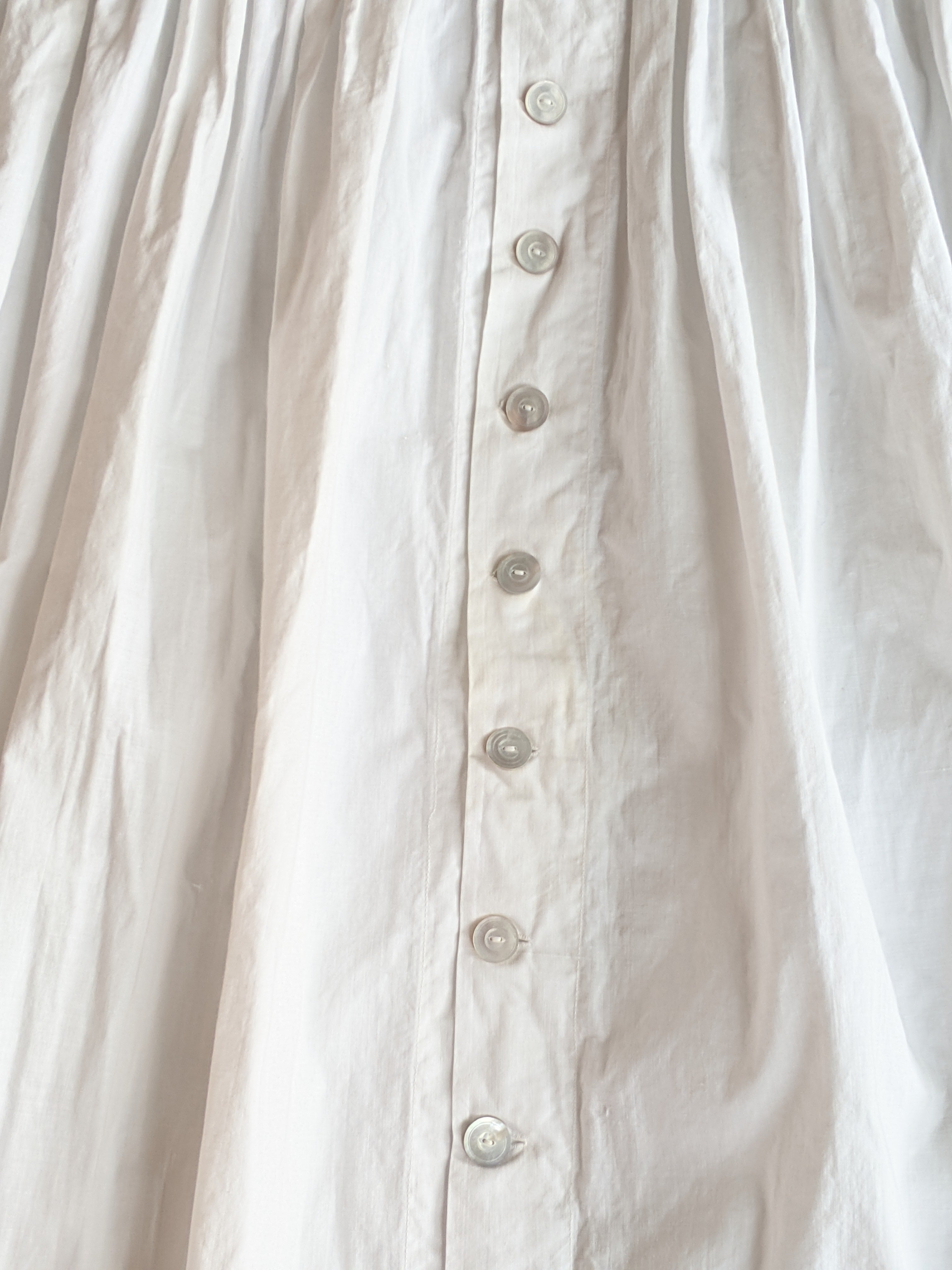 1880s Cotton Night Dress