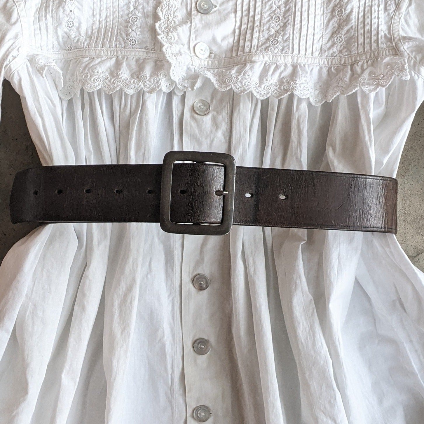 Early Vintage Leather Belt