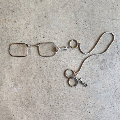 1900s-1910s Sterling Silver Lorgnette