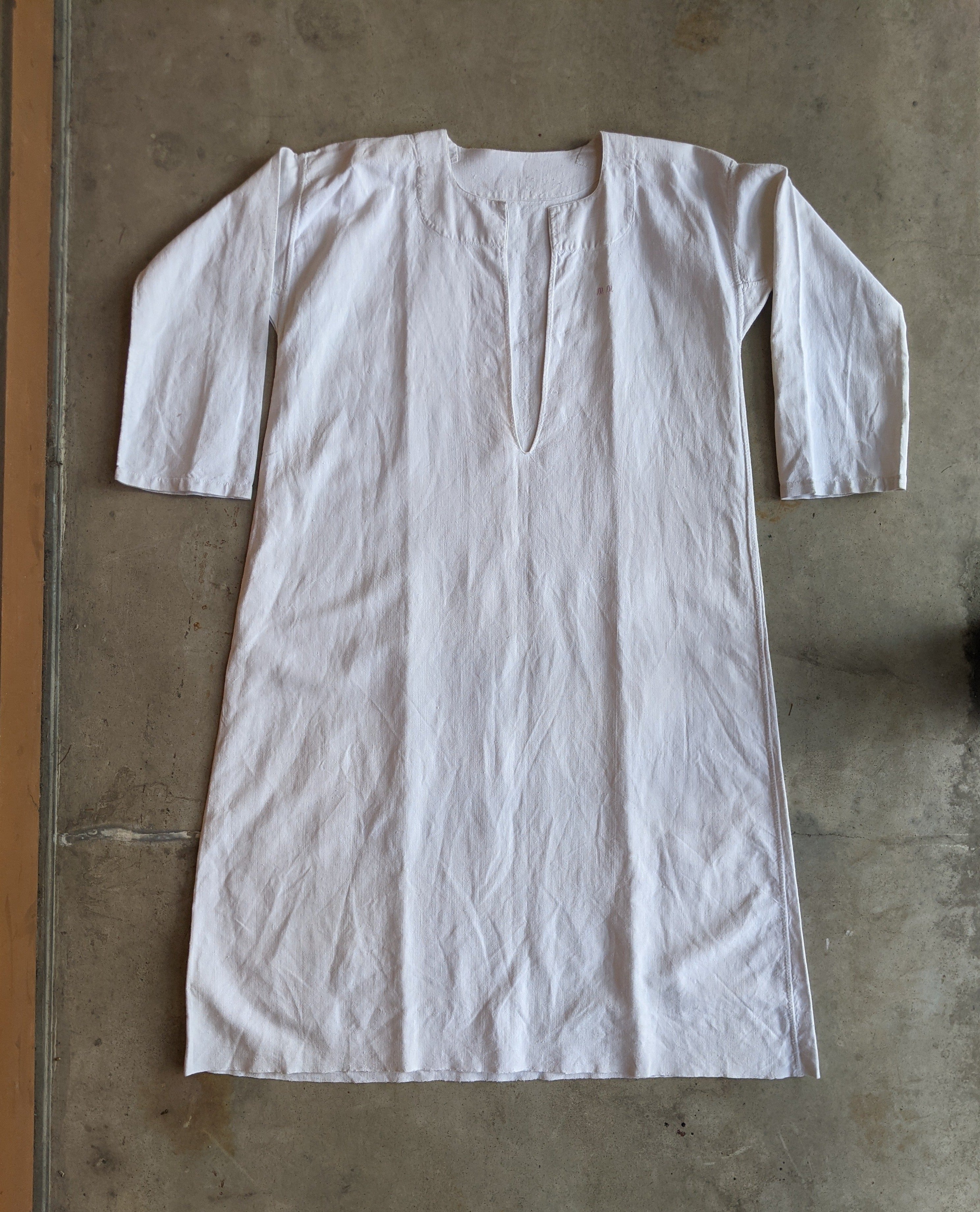 1900s French Linen Chemise