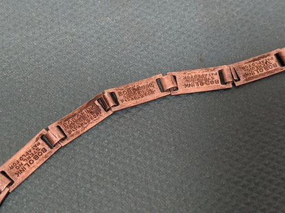 RESERVED | Silver Bob O Link Friendship Bracelet