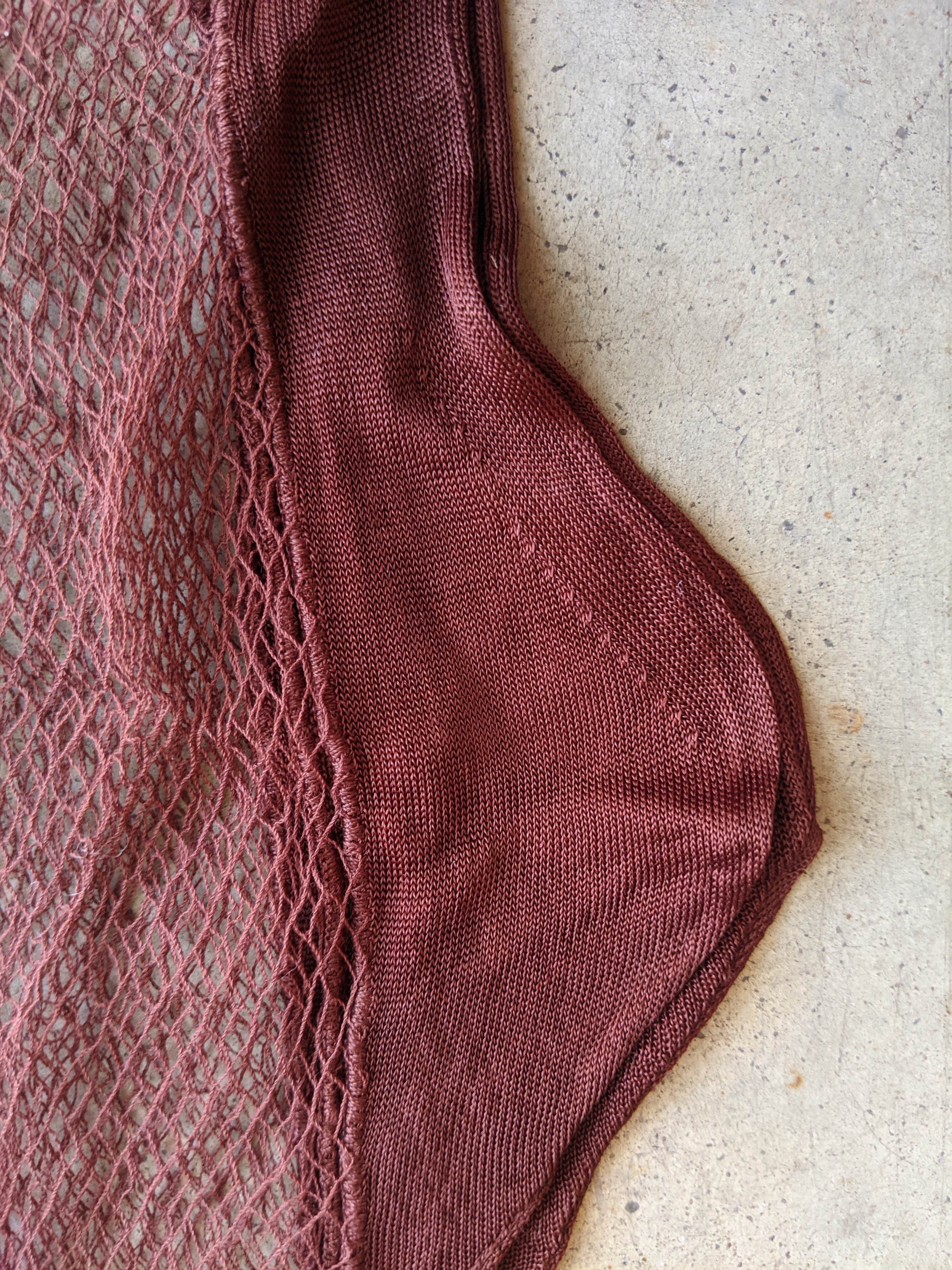 Deadstock 1940s Fishnet Stockings
