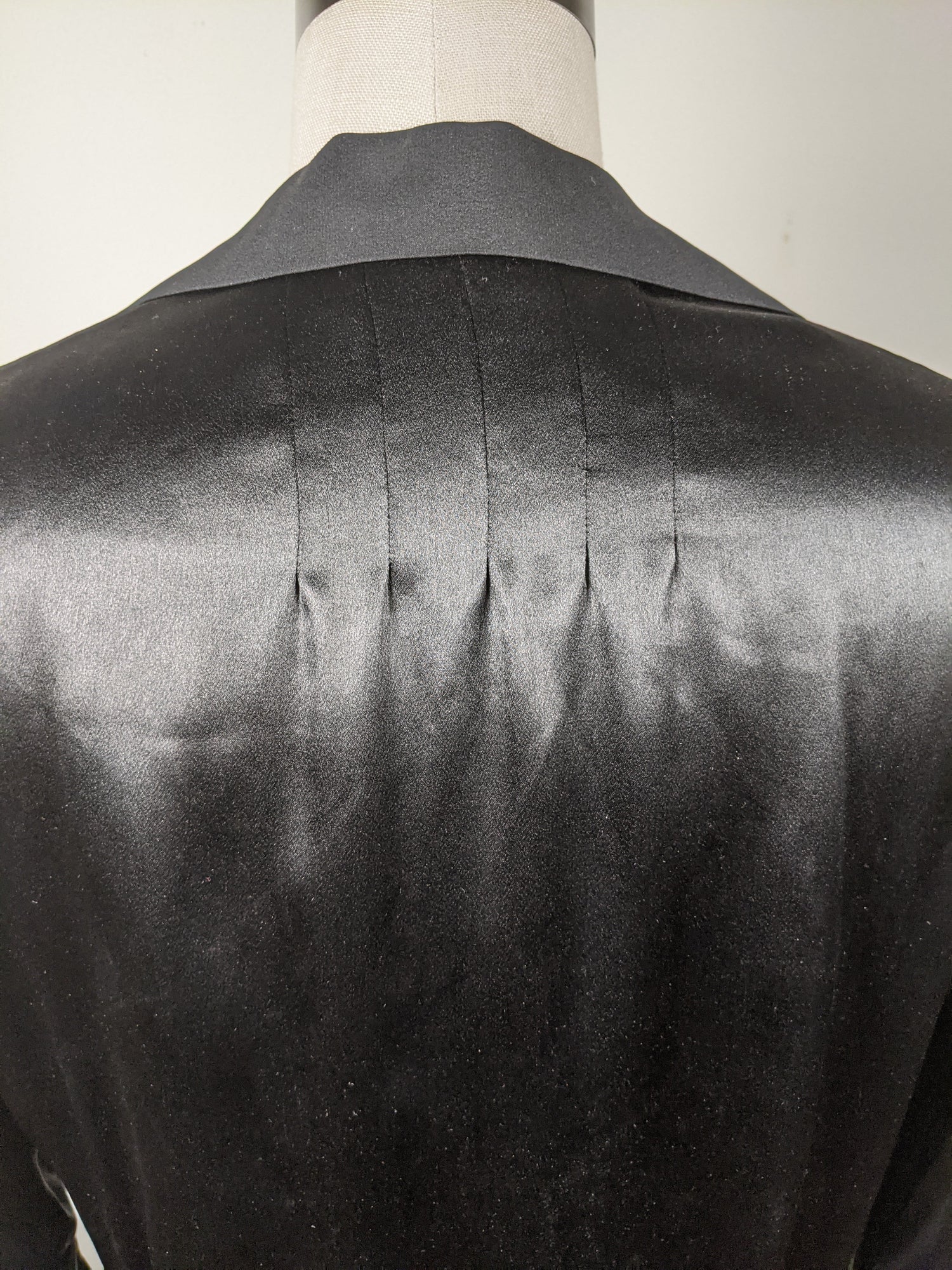 Black Silk Dress c. 1920