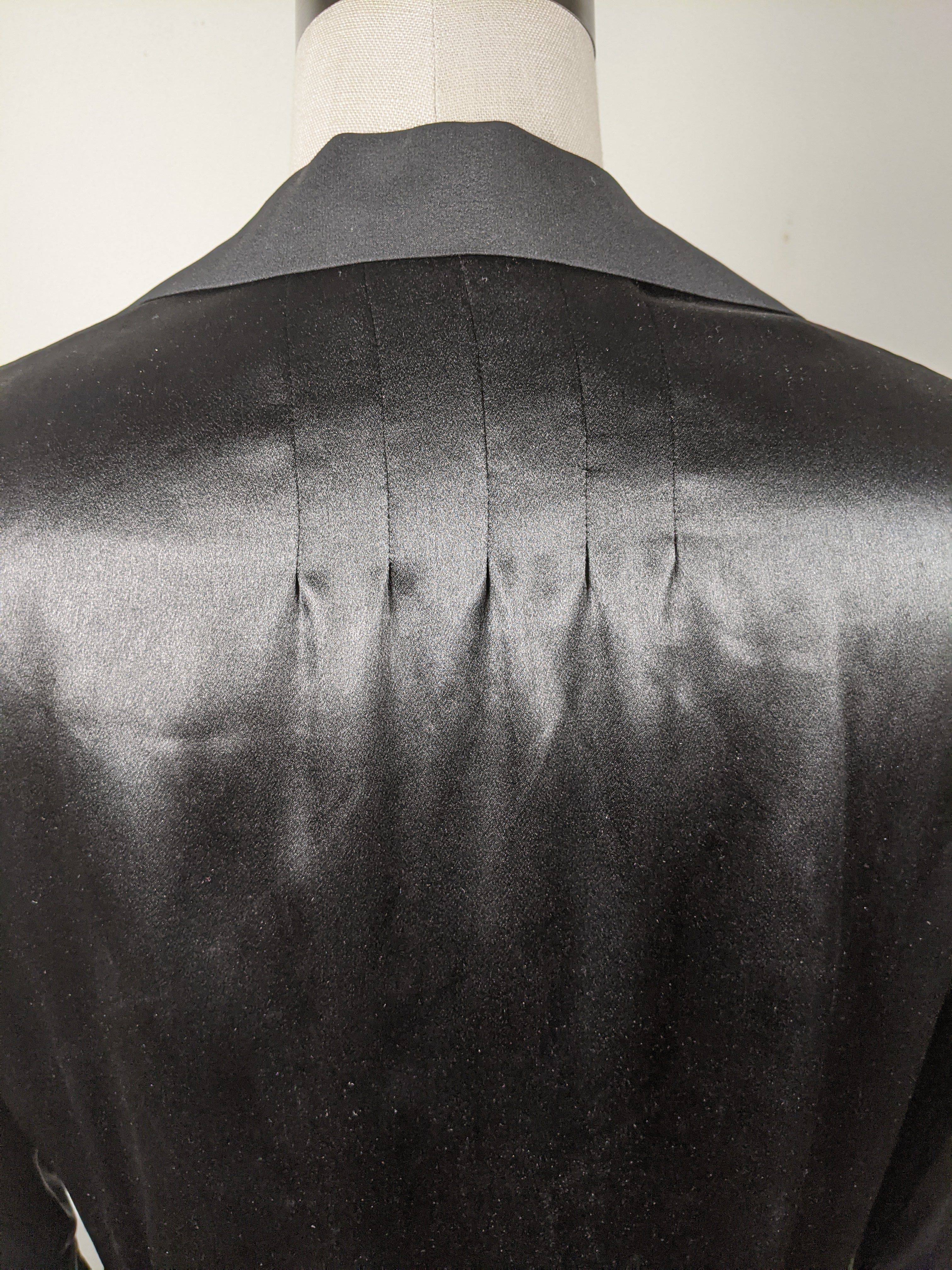 Black Silk Dress c. 1920