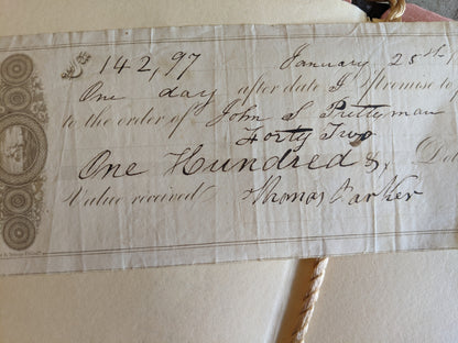 19th c. Papier Mache Folio / Blotter Book