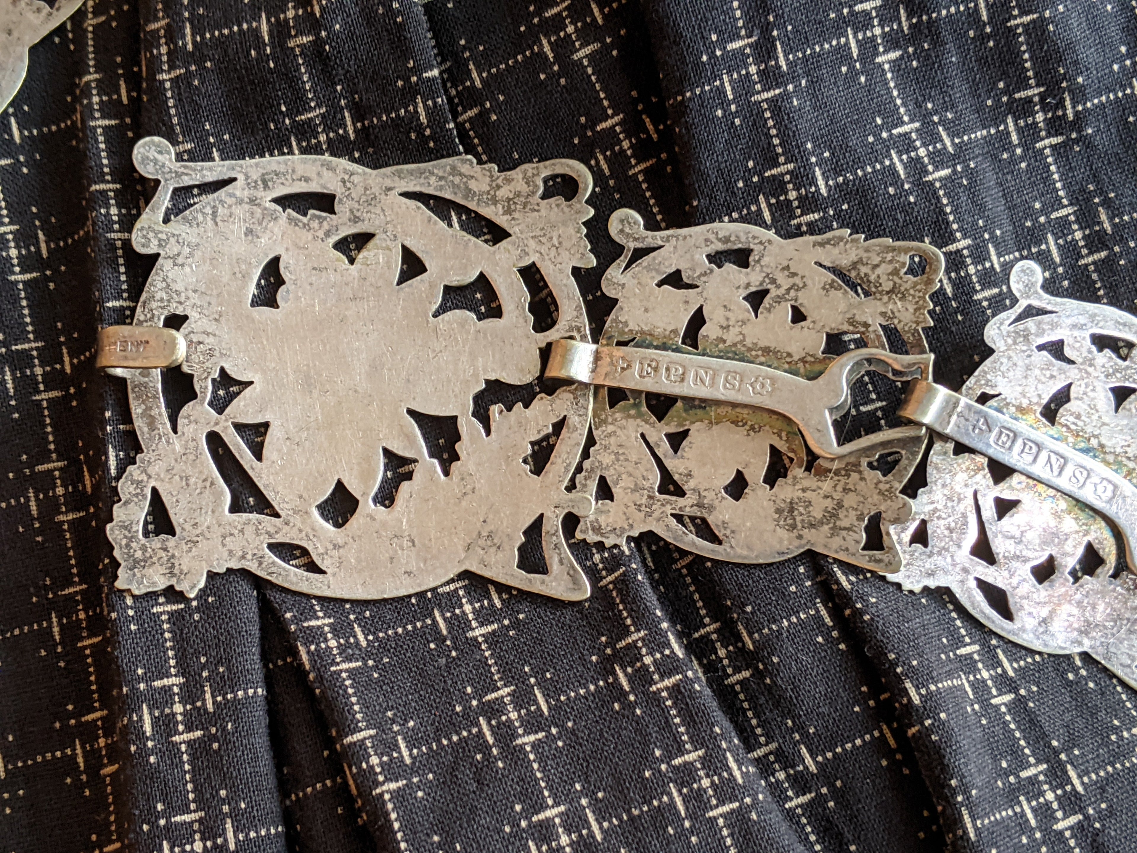 1900s EPNS Flower Belt | 26"