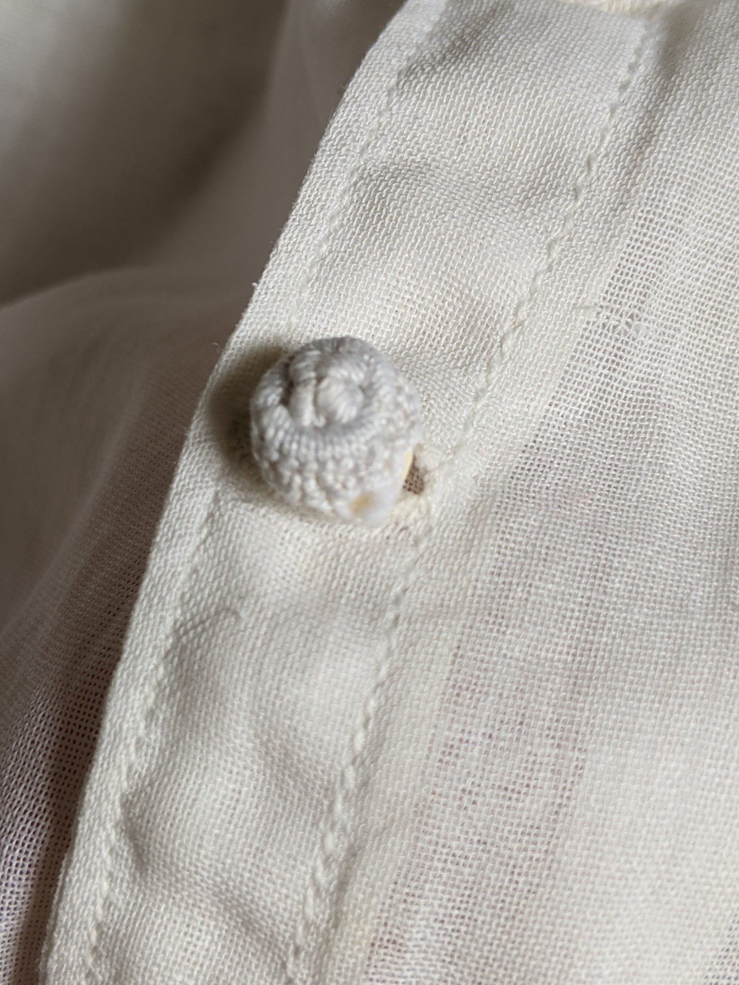 1910s Lilac Embroidered Blouse