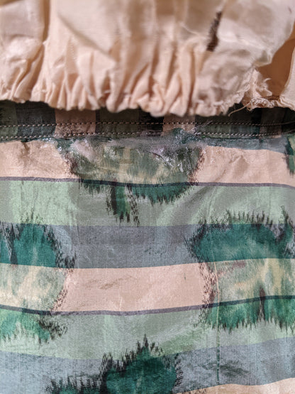 1890s Green Leaf Pattern Dress | Study + Display