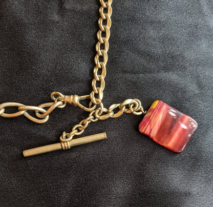 19th c. Watch Fob Necklace