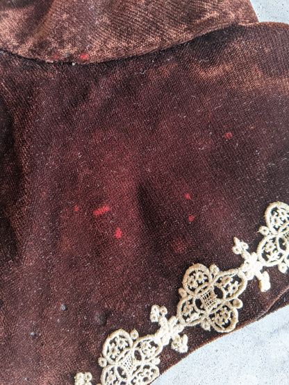 1890s-1900s Velveteen Collar