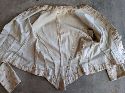1880s Soft Cotton Printed Dress