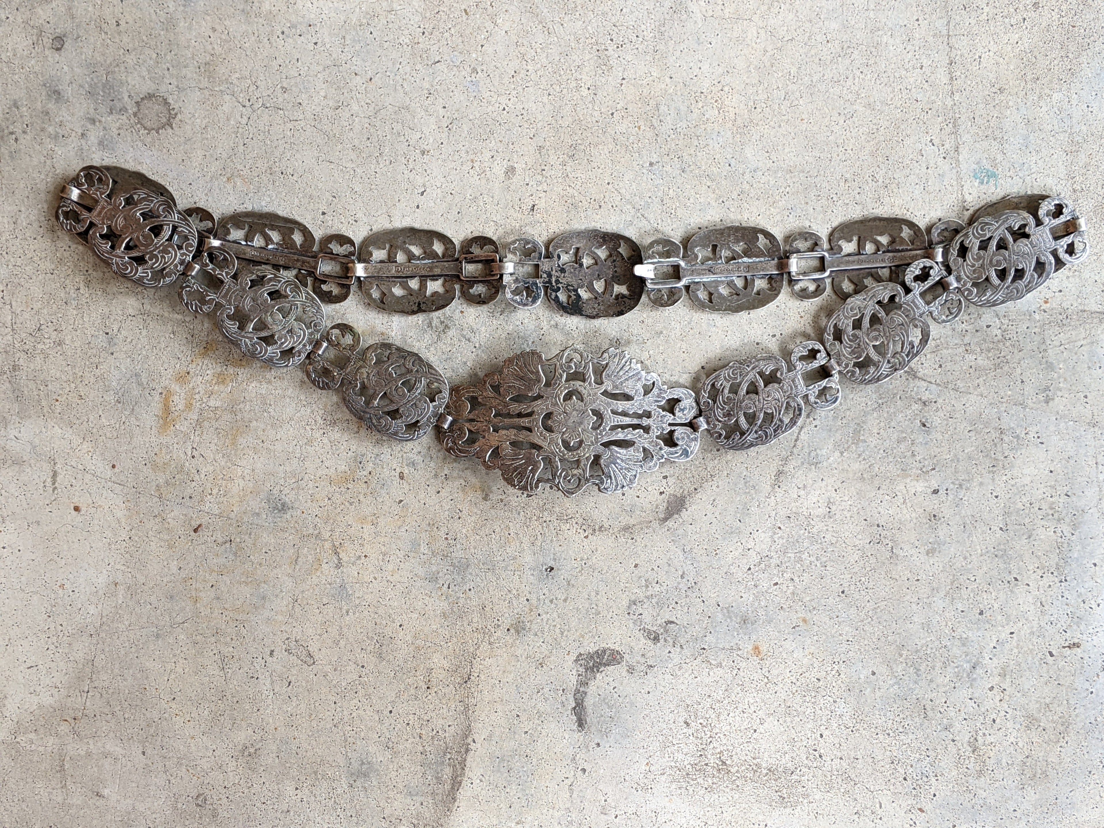 1900s EPNS Belt | 28" Waist