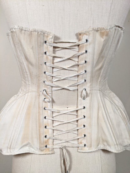 1900s R&amp;G Tapering Waist Corset | 23"
