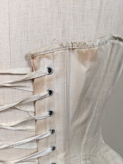 1900s R&amp;G Tapering Waist Corset | 23"