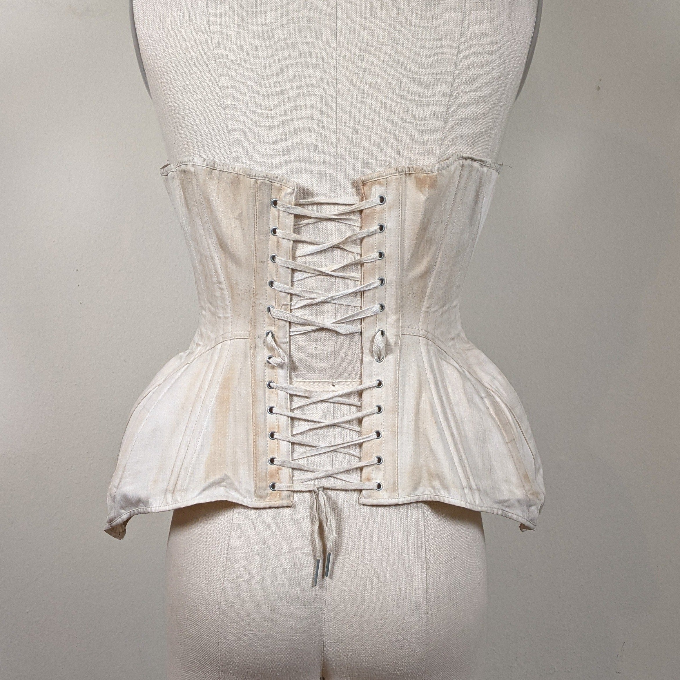 1900s R&amp;G Tapering Waist Corset | 23"