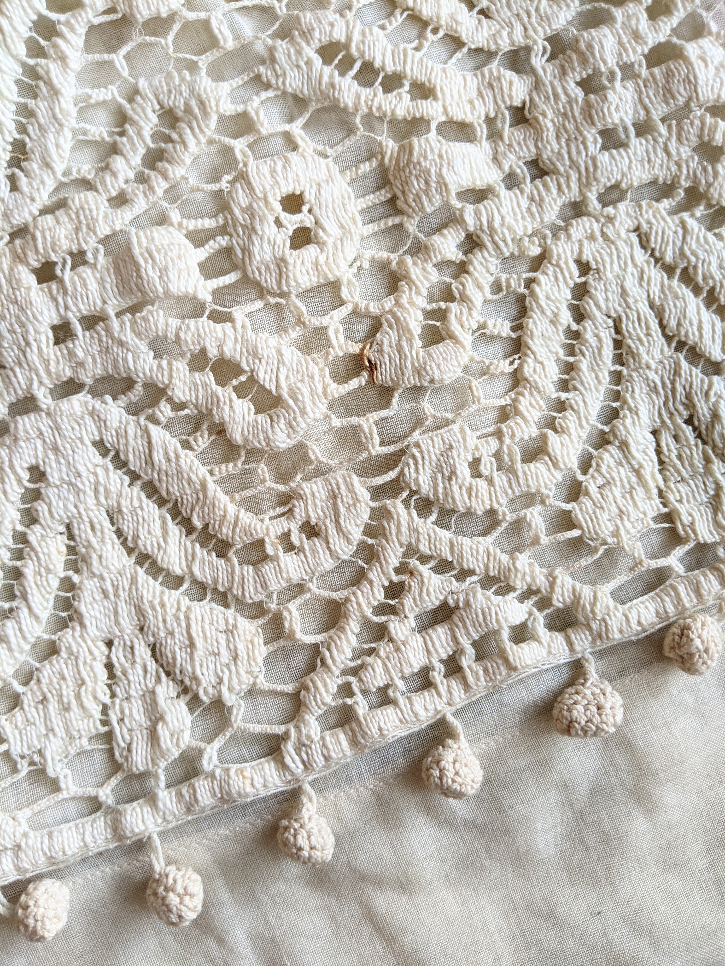 Early 1910s Crochet Lace Dress