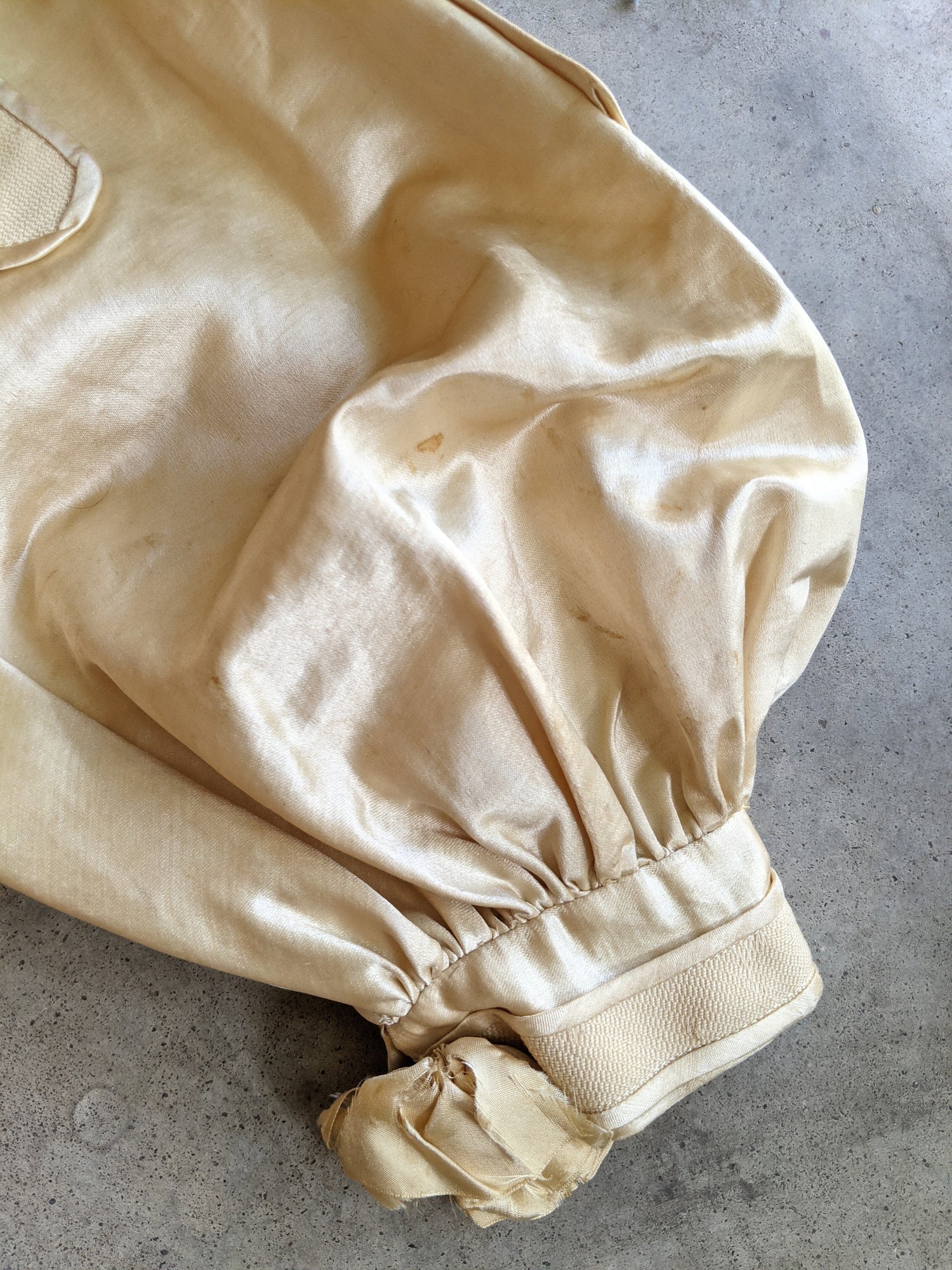 1900s Cream Silk Shirt-Waist | Study + Display