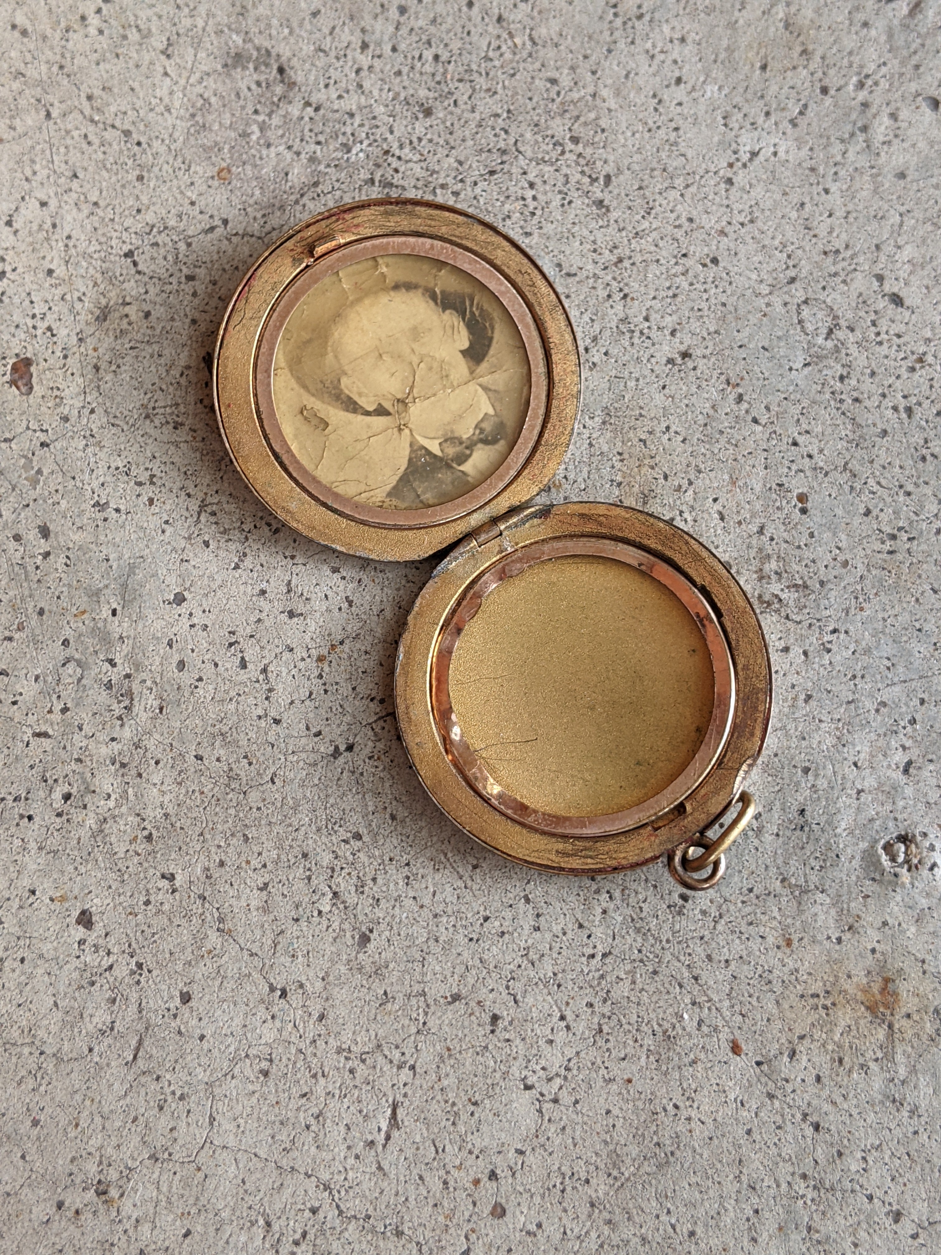 1900s-1910s Moon + Star Locket