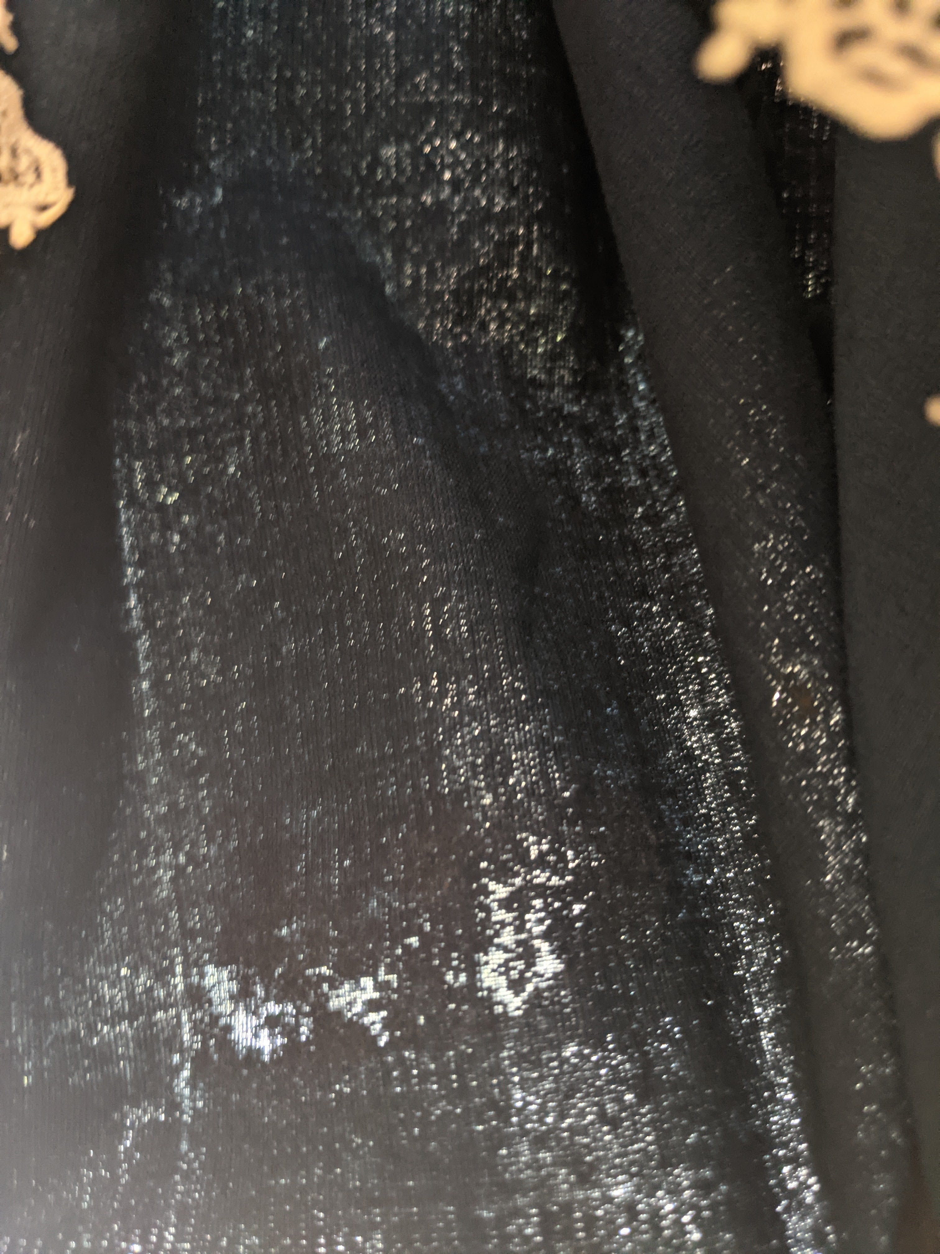 1902-1903 Blue Velveteen Shirt-Waist
