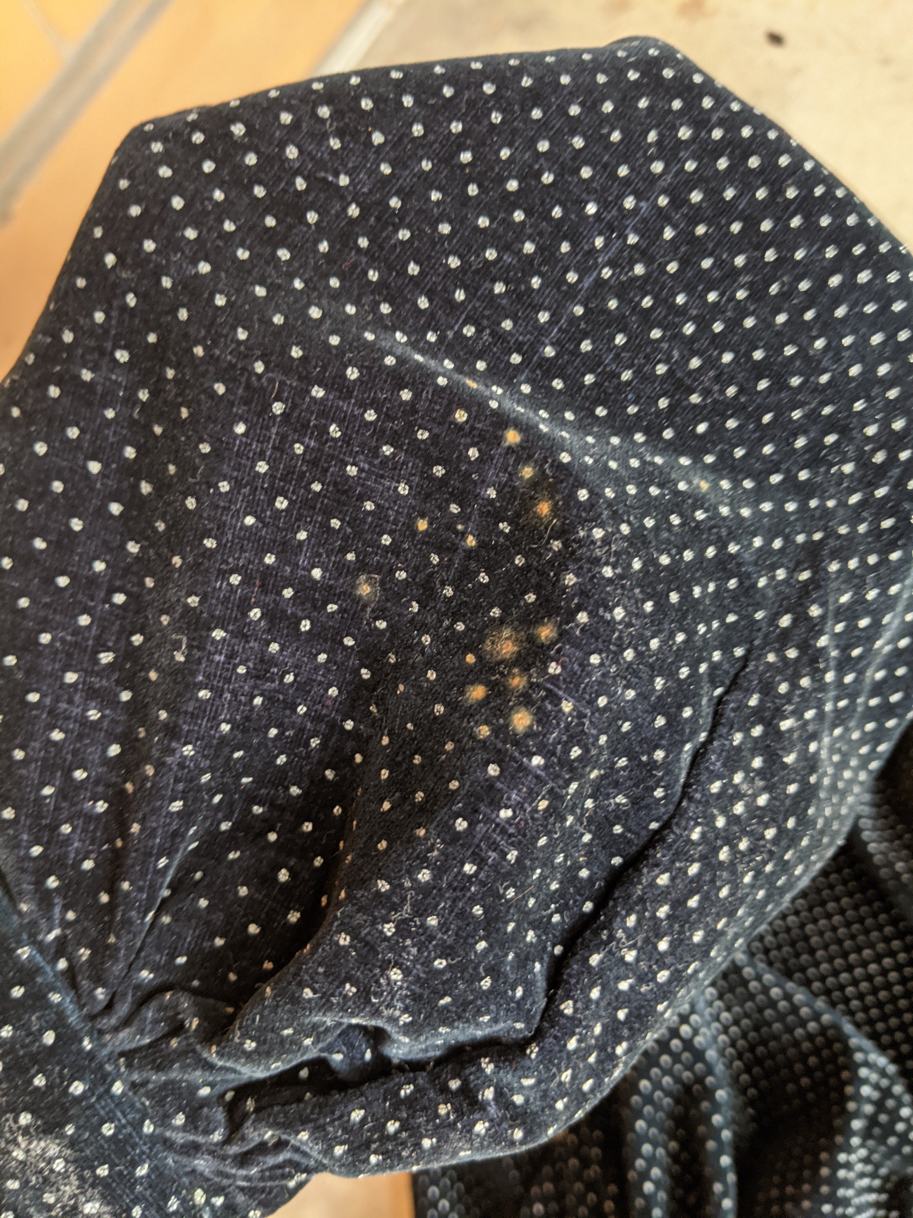 1902-1903 Blue Velveteen Shirt-Waist