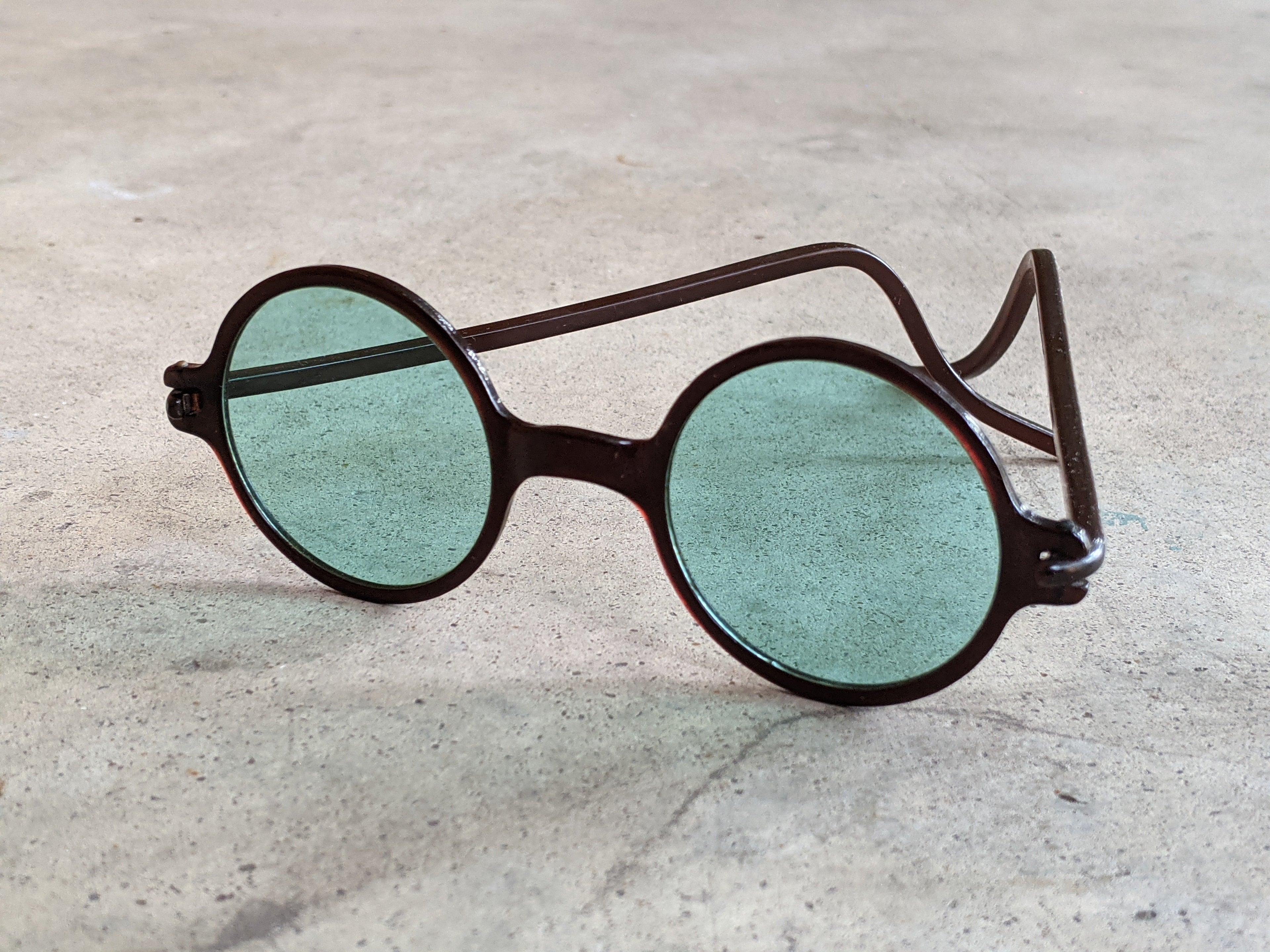 Green Tinted Willson Glasses c. 1920s