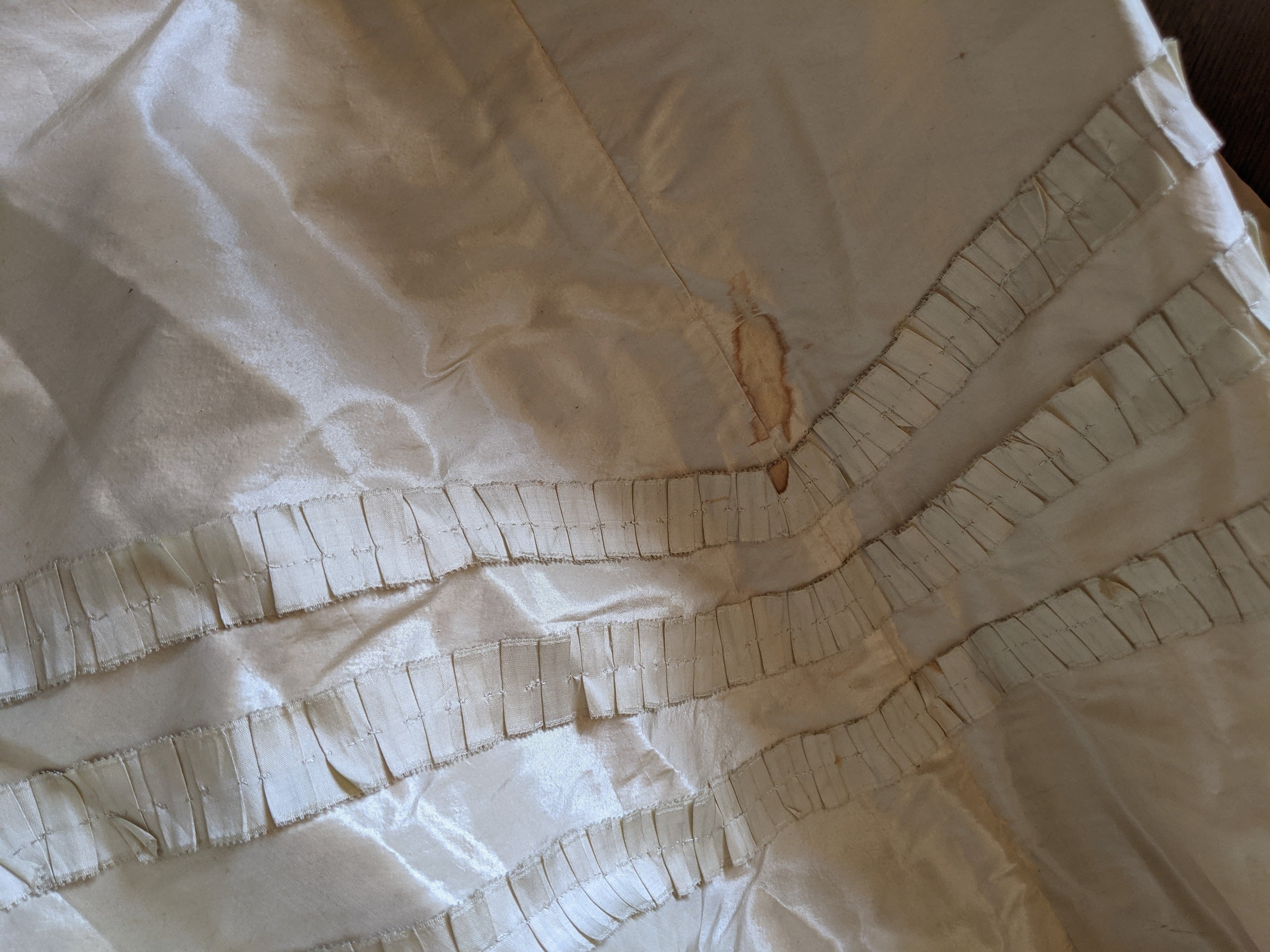 RESERVED LISTING | c. 1860 Wedding Gown