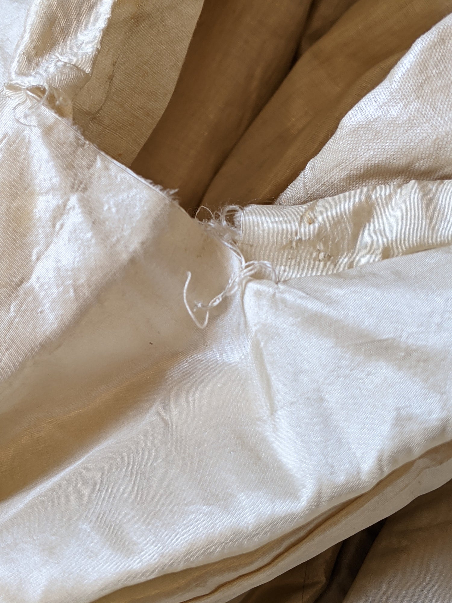 RESERVED LISTING | c. 1860 Wedding Gown
