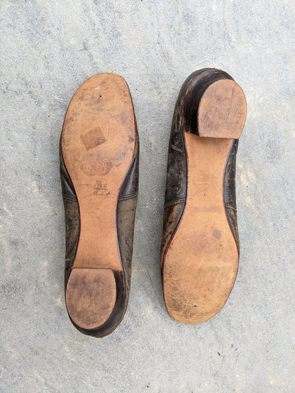c. 1880s Leather Pumps