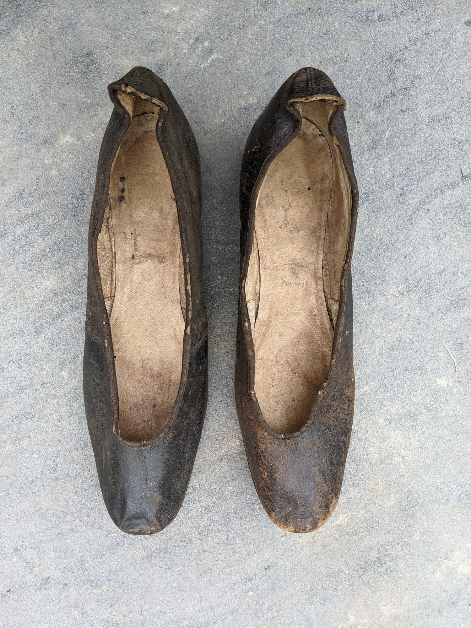 c. 1880s Leather Pumps