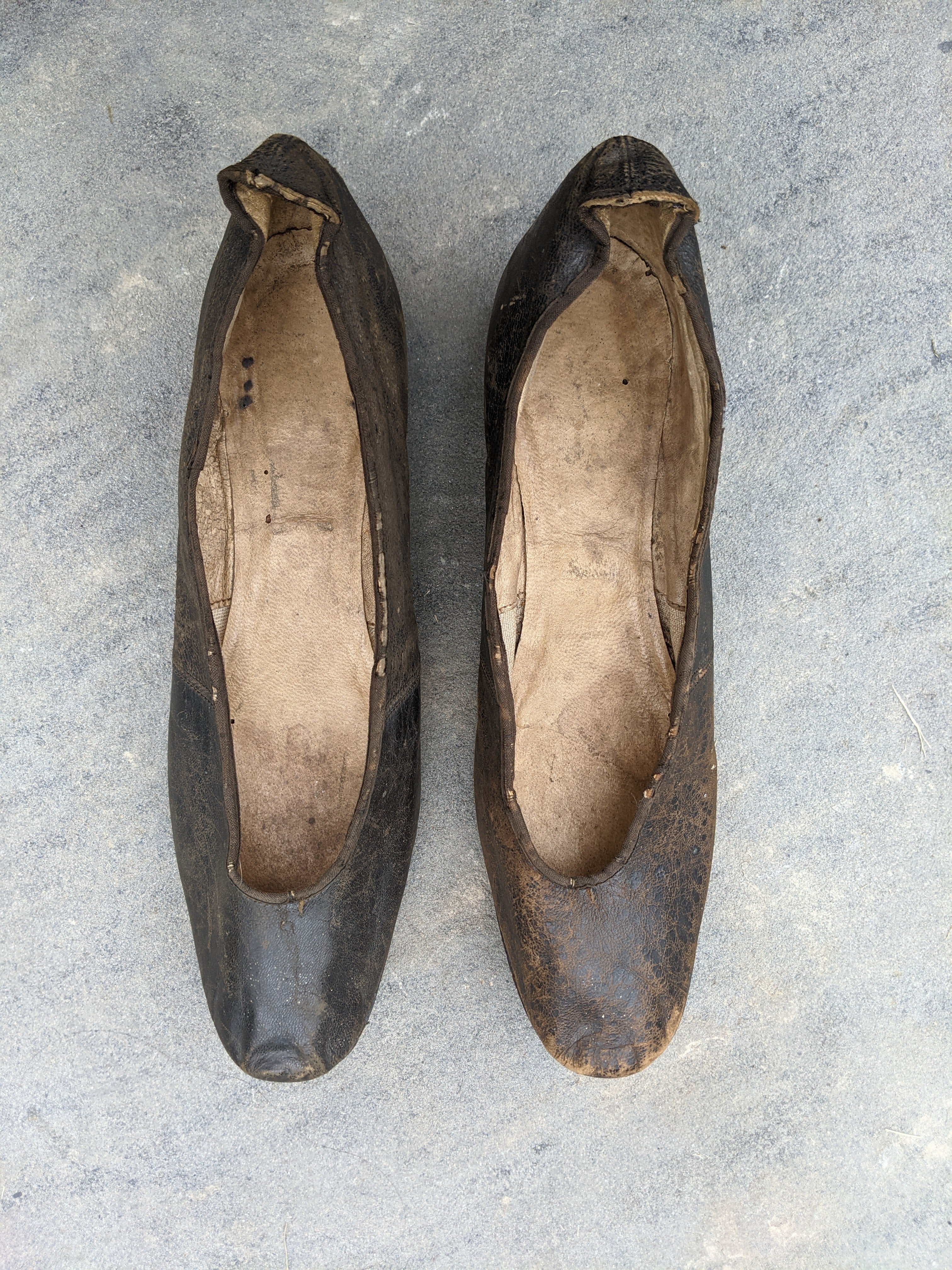 c. 1880s Leather Pumps