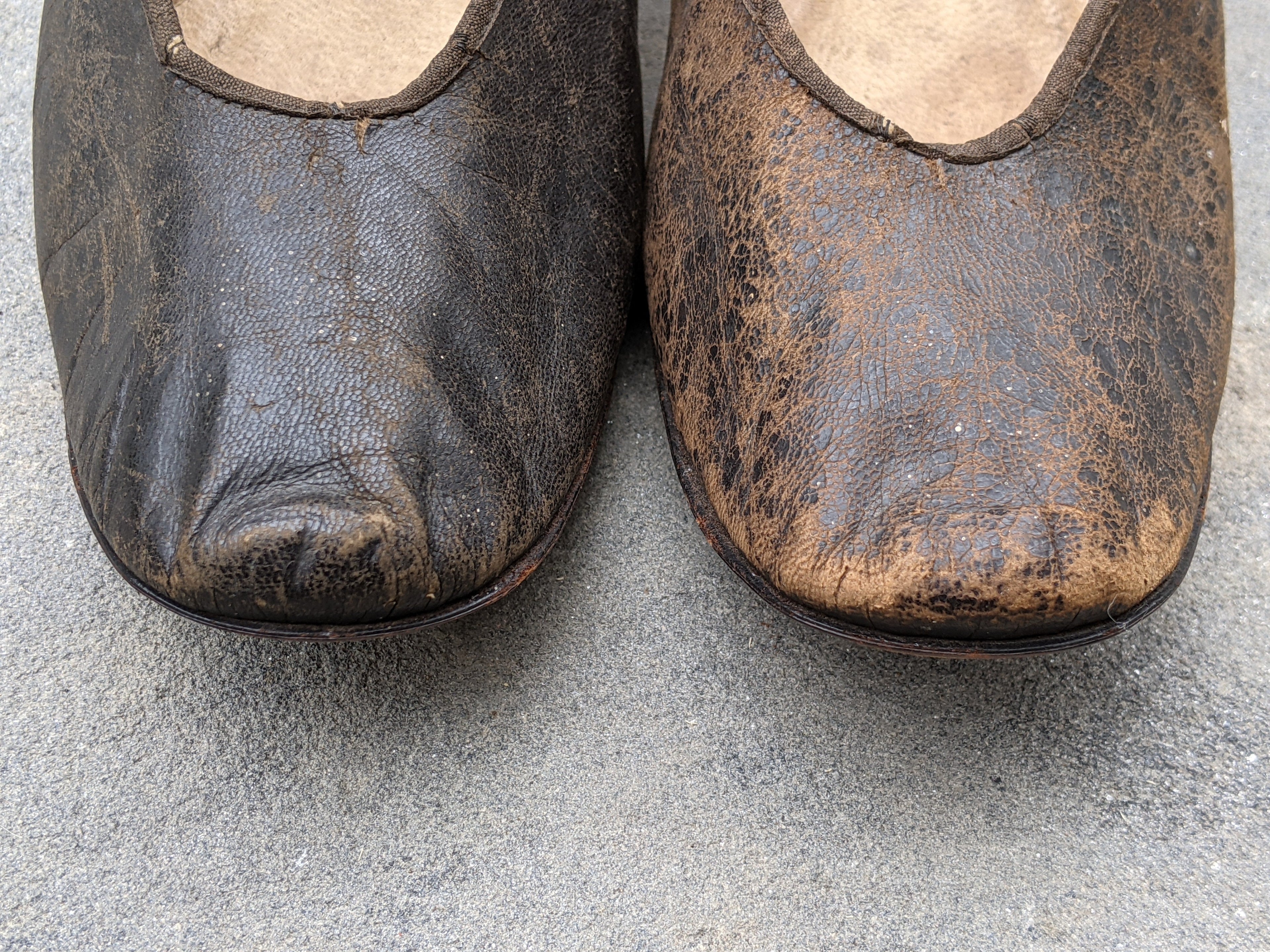 c. 1880s Leather Pumps