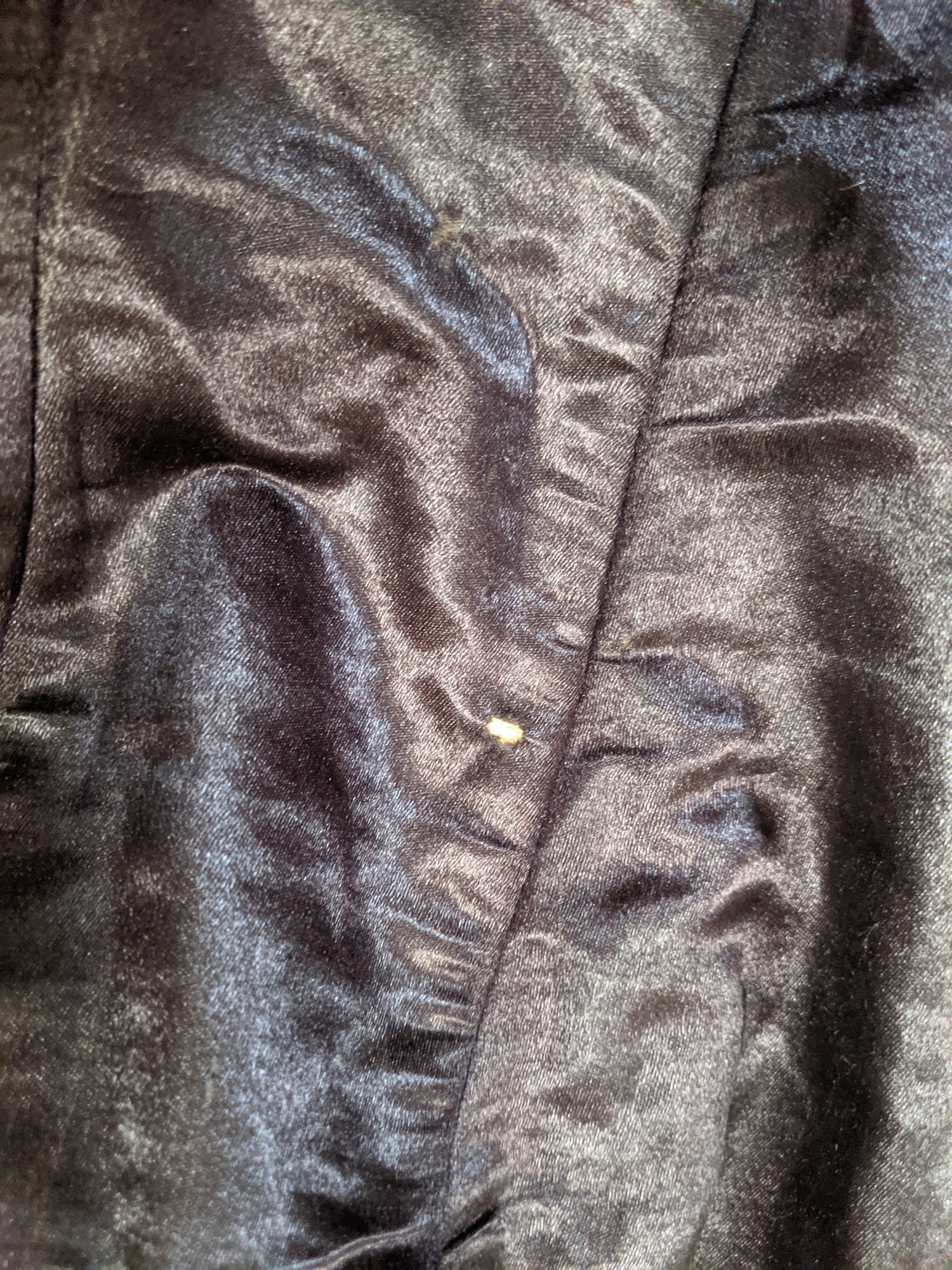 c. 1890 Silk "Seal" Plush Jacket