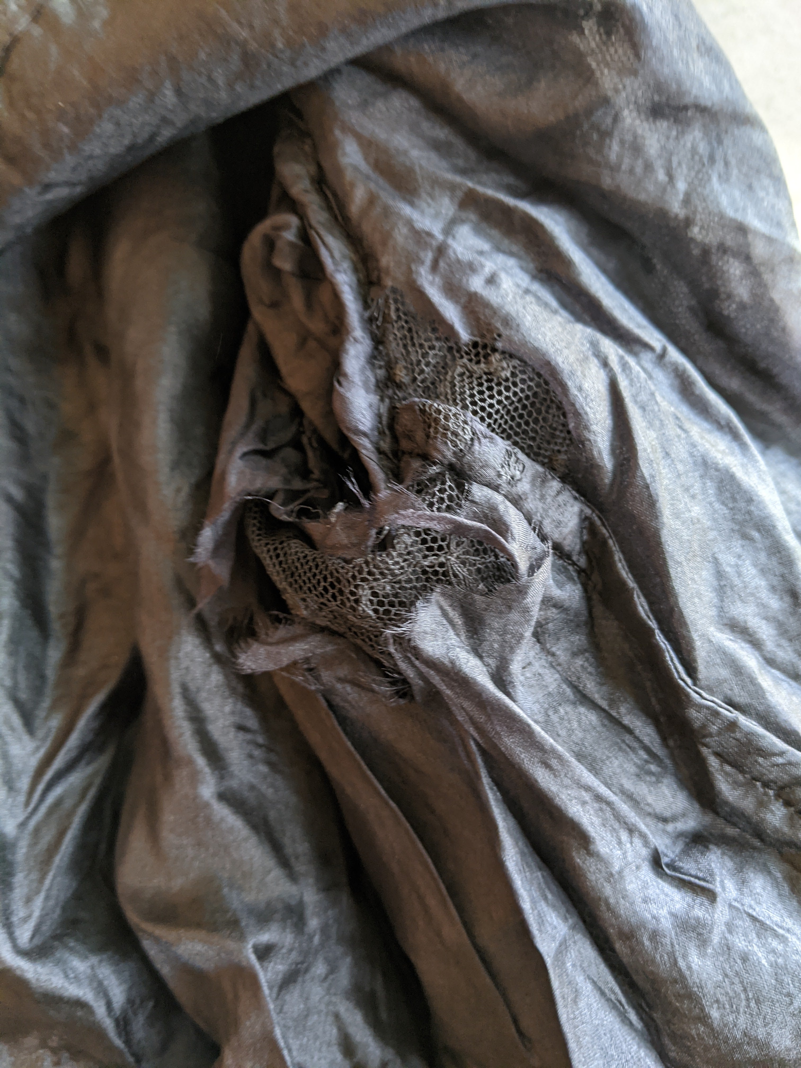 1900s Black Lace Shirt-Waist