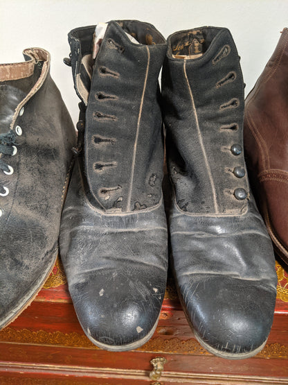 RESERVED LISTING | Three Pair of Boots for Study
