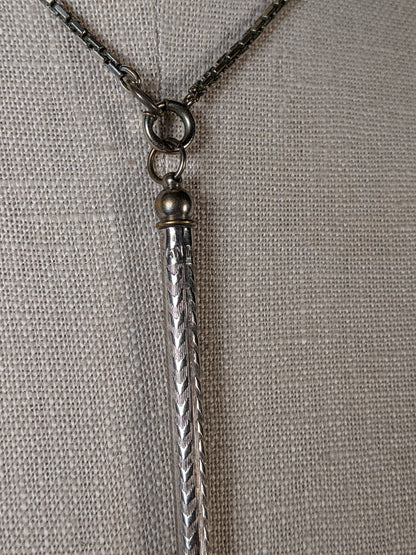 c. 1930s-40s Telescoping Pencil on Chain