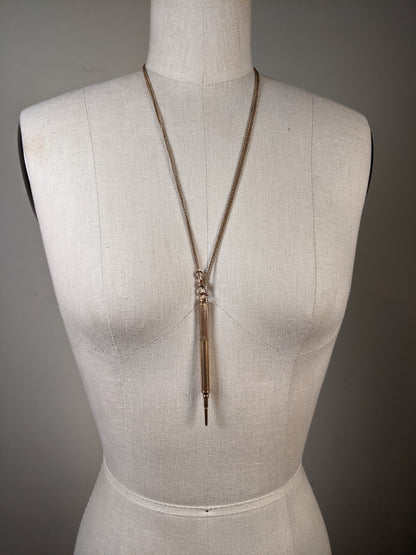 c. 1890s-1900s "Magic" Pencil on Long Guard Chain
