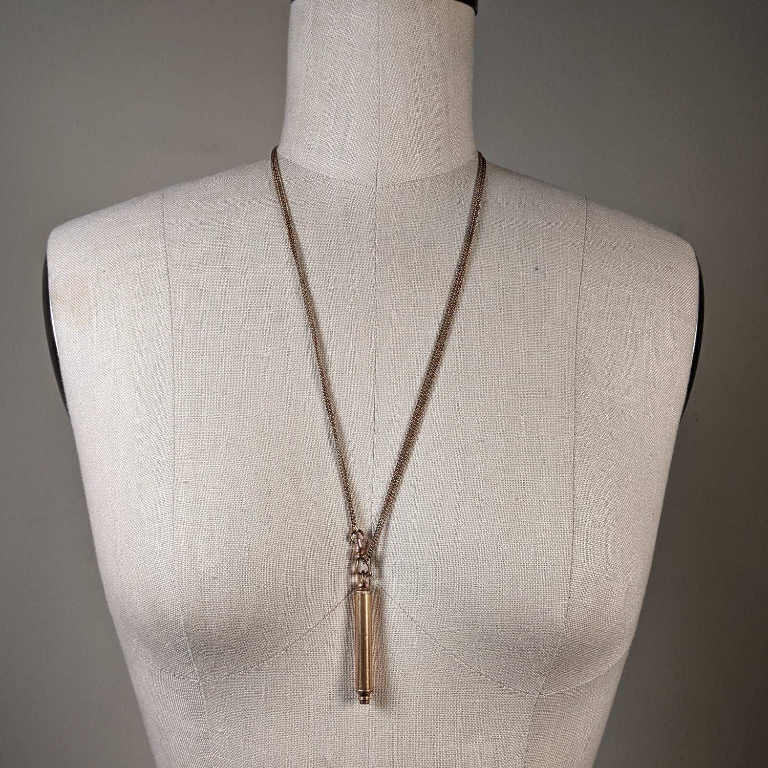 c. 1890s-1900s "Magic" Pencil on Long Guard Chain