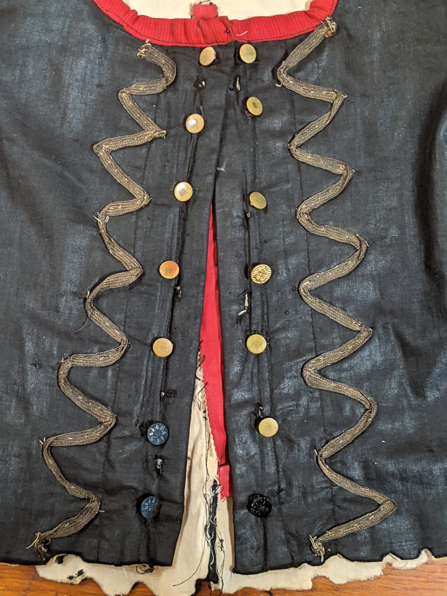 Antique Folk Costume | Bodice + Skirt