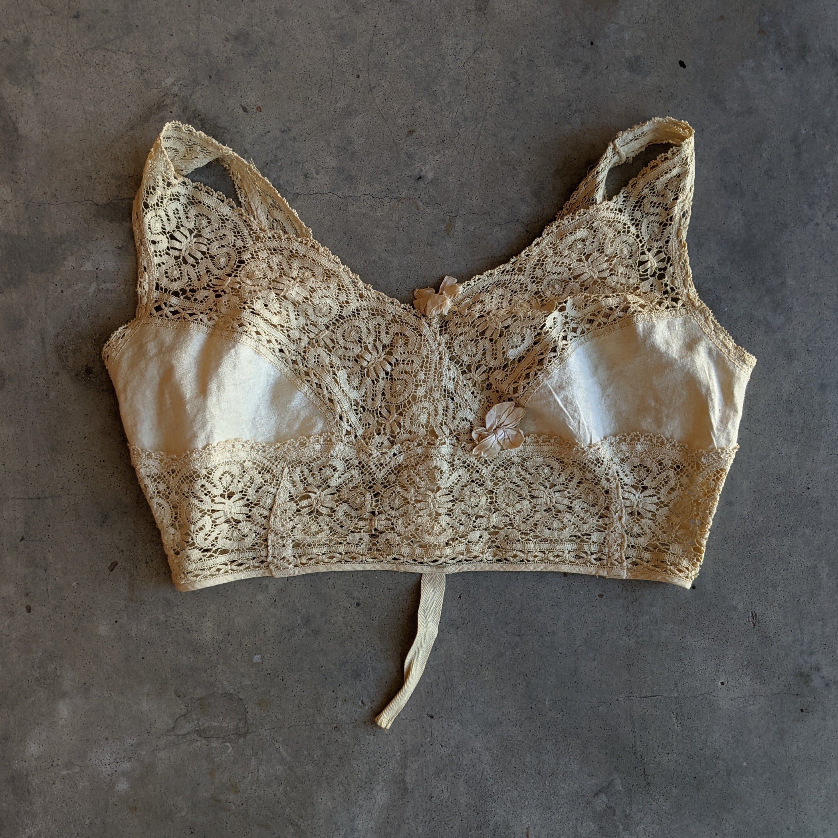 1910s Cotton Lace Brassiere