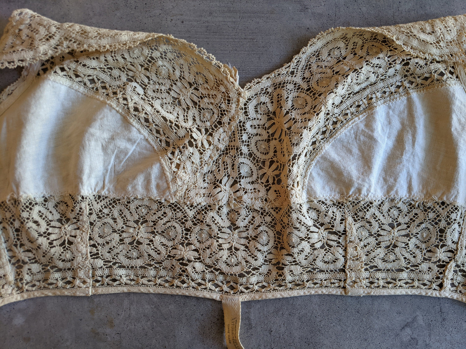 1910s Cotton Lace Brassiere