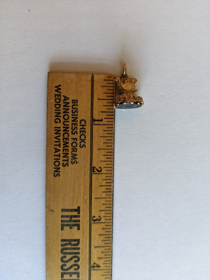 19th c. Chicken Fob w/ Seal Engraved "I Hope I Don&