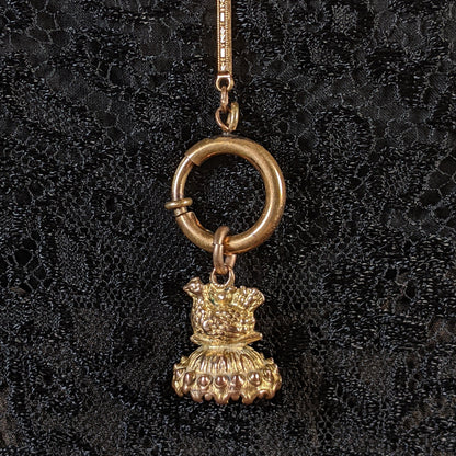 19th c. Chicken Fob w/ Seal Engraved "I Hope I Don&